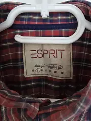 Vorschaubild 2 von Herren Karohemd Gr. 46/S Casual Langarm Mehrfarbig
