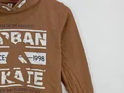 Vorschaubild 5 von Kinder Sweatshirt Urban Schriftzug Kapuze Braun Gr. 140