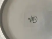 Vorschaubild 2 von Essteller Klassisch Weiß Blumenmuster 25cm Porzellan