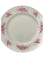 Vorschaubild 1 von Essteller Klassisch Weiß Blumenmuster 25cm Porzellan