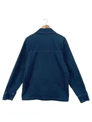 Vorschaubild 2 von Herren Leichte Jacke Gr. 48/M Blau Casual Baumwolle Reißverschluss