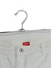 Vorschaubild 2 von Damen Shorts Kurze Hose Bermuda Gr. 38 W29 Weiß Baumwolle Sommer Freizeit