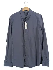 Vorschaubild 1 von Herren Freizeithemd Langarm kariert Blau Gr. L