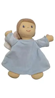Vorschaubild 1 von Schmusetuch Engel Blau Hellblau Baby Kuscheltuch Stofftier