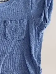Vorschaubild 5 von Mädchen Freizeitkleid Blau Gestreift Gr. 122, 128 Baumwolle