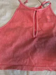 Vorschaubild 4 von Damen Sport Shirt Pink Gr. 40/L Rippstrick