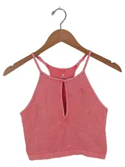 Vorschaubild 1 von Damen Sport Shirt Pink Gr. 40/L Rippstrick