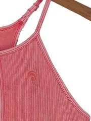 Vorschaubild 2 von Damen Sport Shirt Pink Gr. 40/L Rippstrick