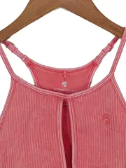 Vorschaubild 3 von Damen Sport Shirt Pink Gr. 40/L Rippstrick