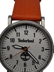 Vorschaubild 3 von Herren Armbanduhr Leder Edelstahl Orange Outdoor