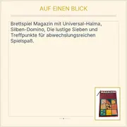 Vorschaubild 4 von Magazin Spielesammlung Universal-Halma Silben-Domino Die lustige Sieben DDR