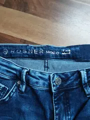Vorschaubild 5 von Masha Damen Jeans Slim Fit W33/42 Blau Relaxed Mid Waist
