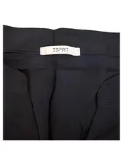 Vorschaubild 2 von Damen Sommerkleid Schwarz Knopfleiste Gr. XS 34 Viskose