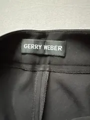 Vorschaubild 2 von Damen Stoffhose Schwarz Gr. 38 Business Hose Wide Leg