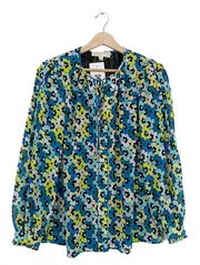 Vorschaubild 1 von Damen Bluse Blumenmuster Gr. S Mehrfarbig Bohemian NEU