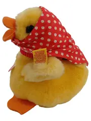 Vorschaubild 2 von Cosy Movi Ente Plüschtier mit Kopftuch Knopf im Ohr 12cm