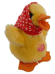 Vorschaubild 1 von Cosy Movi Ente Plüschtier mit Kopftuch Knopf im Ohr 12cm