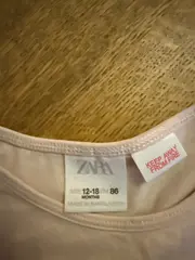 Vorschaubild 3 von Kinder T-Shirt Rosa Gr. 80 Herz-Applikation Kurzarm