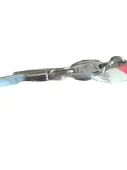 Vorschaubild 3 von Damen Halskette Kreuz Anhänger Rot Metall 21 cm Alltag