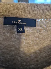 Vorschaubild 2 von Damen Pullover Gr. XL Grau Meliert Langarm Casual