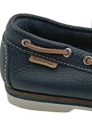 Vorschaubild 4 von Mokassin Herren Bootsschuh Leder Blau Gr. 40 Maritim Casual