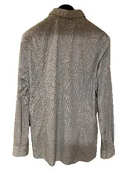 Vorschaubild 3 von Freizeithemd Herren Gr. 52, XL Blau Muster Langarm Regular Fit