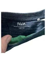 Vorschaubild 2 von Kinder T-Shirt Gr. 146/152 Gestreift Grün Blau Kurzarm Jungen