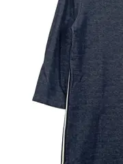 Vorschaubild 3 von Damen Freizeitkleid Gr. 42/XL Grau Casual Baumwolle