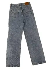 Vorschaubild 3 von Straight Leg Jeans Damen W28 Hellblau High Rise 5-Pocket