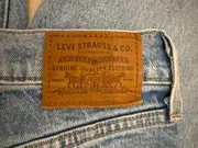 Vorschaubild 2 von Straight Leg Jeans Damen W28 Hellblau High Rise 5-Pocket