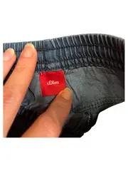 Vorschaubild 2 von Jeans Shorts Kinder Gr. 80 Blau Baumwolle Baby