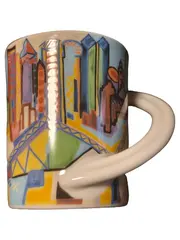 Vorschaubild 1 von Studio-Line Tasse Skyline Porzellan Mehrfarbig Abstrakt 5cm