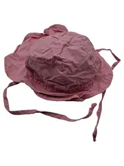 Vorschaubild 1 von Baby Sonnenhut Mädchen 6-9 Monate Rosa Baumwolle Bindebänder