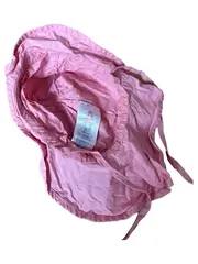 Vorschaubild 2 von Baby Sonnenhut Mädchen 6-9 Monate Rosa Baumwolle Bindebänder