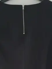 Vorschaubild 2 von Damen Freizeitkleid Gr. 36/S Schwarz Casual 3/4 Arm