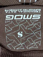 Vorschaubild 3 von Damen Pullover 36/S Braun Gestreift Casual Langarm