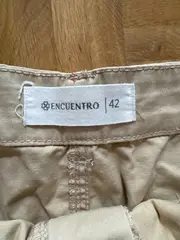 Vorschaubild 3 von Moda Damen Rock Beige Gr. 42/XL Baumwolle Casual