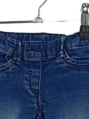 Vorschaubild 3 von Jeans Mädchen Gr. 104 Blau Stretch Jeggings Hose
