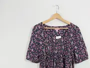 Vorschaubild 3 von EDC Damen Freizeitkleid Blumenmuster Mehrfarbig Gr. 36