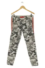Vorschaubild 1 von Damen Cargohose Gr. 36 S Grau Camouflage Military Style