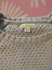 Vorschaubild 3 von Strickpullover Kinder Mädchen Gr. 150/152 Türkis Glitzer