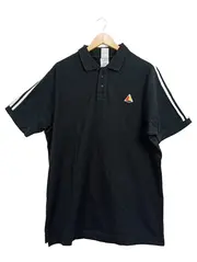 Vorschaubild 1 von Poloshirt Herren XL Schwarz 3-Streifen Baumwolle Sportlich