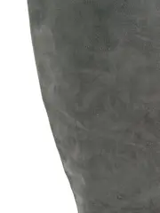 Vorschaubild 3 von Damen Overknee Stiefel Gr. 39 Grau Wildleder Elegant