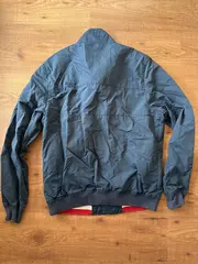 Vorschaubild 2 von Herren Bomberjacke Blau Gr. L Casual Baumwolle