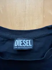 Vorschaubild 3 von Herren T-Shirt Schwarz Logo Schriftzug Rot Gr. L Streetwear