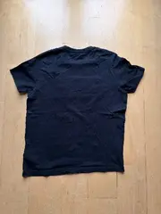 Vorschaubild 2 von Herren T-Shirt Schwarz Logo Schriftzug Rot Gr. L Streetwear