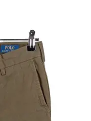 Vorschaubild 2 von Chino Hose Herren W32 Oliv Baumwolle Stoffhose
