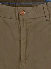 Vorschaubild 3 von Chino Hose Herren W32 Oliv Baumwolle Stoffhose