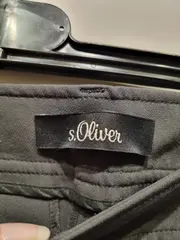 Vorschaubild 5 von Damen Stoffhose Elegant Business Grau Gr. 38 Polyamid