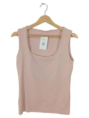 Vorschaubild 1 von Damen Unterhemd Rosa Basic Größe L